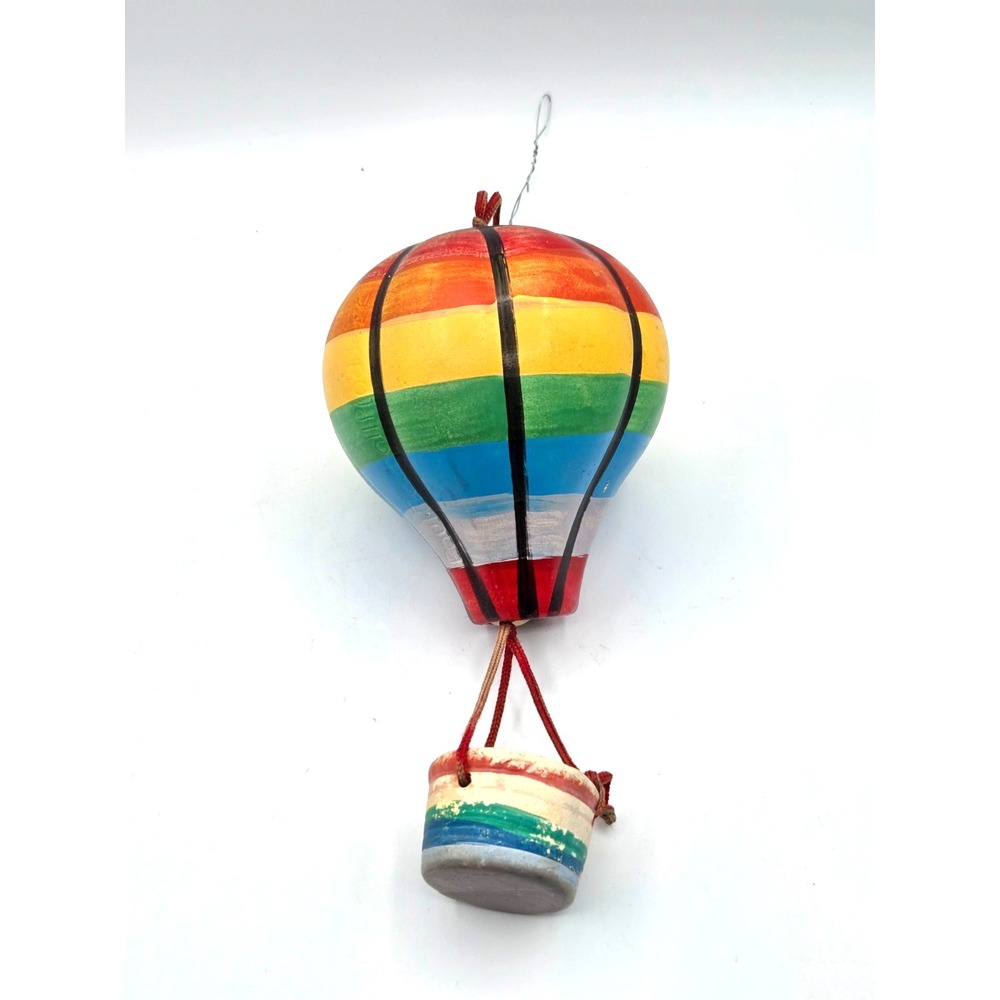 Paul‎ Marshall Wind Chime: Rainbow Hot Air Balloon VINTAGE